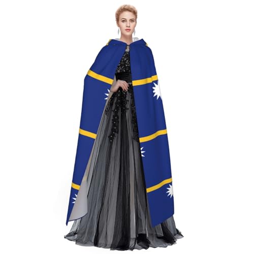 Cape à capuche médiévale Nauru pour carnaval et soirées déguisées - 4