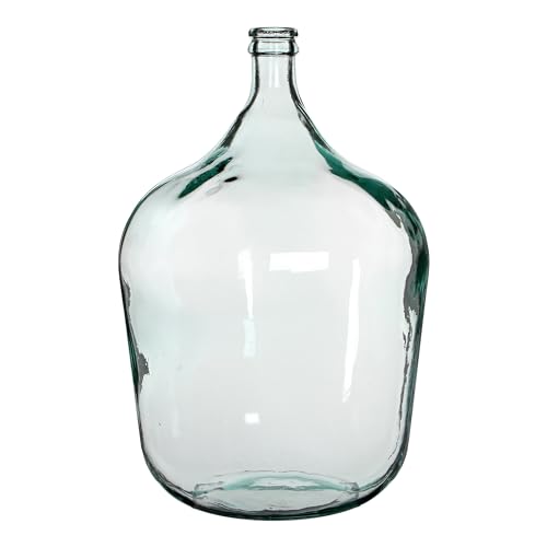 MICA Decorations Verre Diego, Transparent, H. 56 cm D. 40 cm