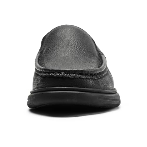 Men’s Loafers Casual Leather Slip-On Oxfords Driving Shoes Dress Soft Comfortable & Light-Weight2