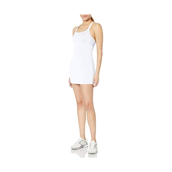 ASICS-Womens-Rally-Dress-Short-Sleeve ASICS Women's Rally Dress Short Sleeve, White, Large