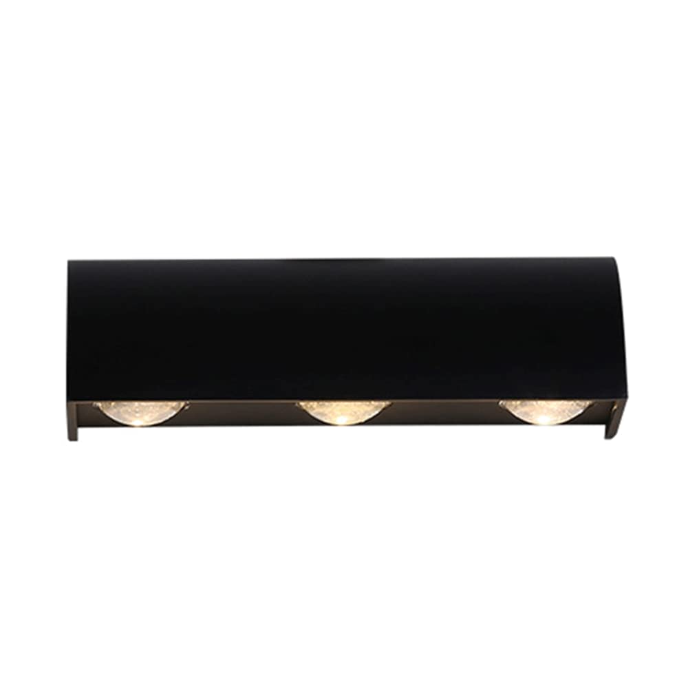 Applique murale d'extérieur étanche IP44 avec éclairage LED 3 lumières