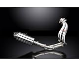 echappement er6n 2012  Compatible avec/Remplacement pour ER6-12/16- LIGNE ECHAPPEMENT 2/1 SILENCIEUX INOX 225mm-DELK