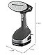 Rowenta DR8150D1 DR8150 Access Steam+ Hand-Dampfreiniger, Kunststoff, Grau/Schwarz
