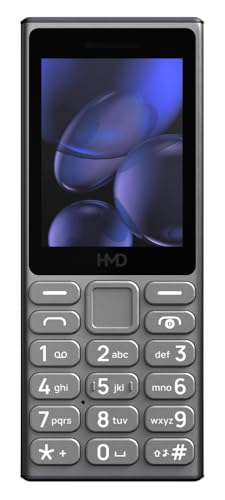 Image of HMD 110 4G Keypad Phone with YouTube, Built-in Scan & Pay UPI App, Rear Camera, Long-Lasting Battery, Type - C Charging, Wireless FM Radio | Titanium