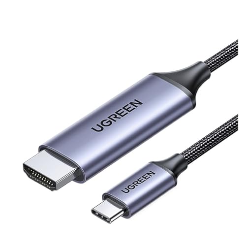 USB C HDMI P[u Type C - HDMI 4KAiPhoneA15ATV Ro[^[AMacBookAAirAiPadASamsungAPixelbookAXPS USB C HDMI A_v^[ɑΉ(2.0M)