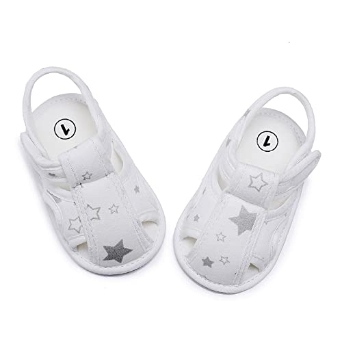 Infant Boys Girls Cartoom Prints Shoes First Walkers Shoes Summer Toddler Breathable Lightweight Flat Toddler Boy Slides2