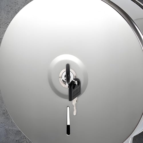 Distributeur de papier toilette avec serrure et clés Solustre pour professionnels