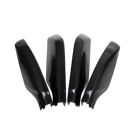 Couvercle rail galerie toit Toyota Prado FJ150 finition noire premium 4 pièces