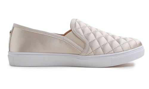 Image of FEVERSOLE Women's Casual Slip On Sneaker Comfort Quilted Loafer Flats