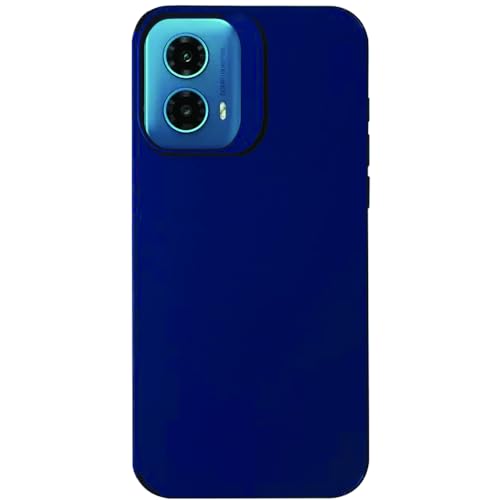 Amazon Brand - Solimo Motorola Moto G34 5G Back Cover | Camera Bump Protection & Inner Velvet Fabric Lining | Ultra Slim Matte Soft Rubberised Case Cover for Motorola Moto G34 5G (Blue) (B0D2PD9414) Amazon Price History, Amazon Price Tracker