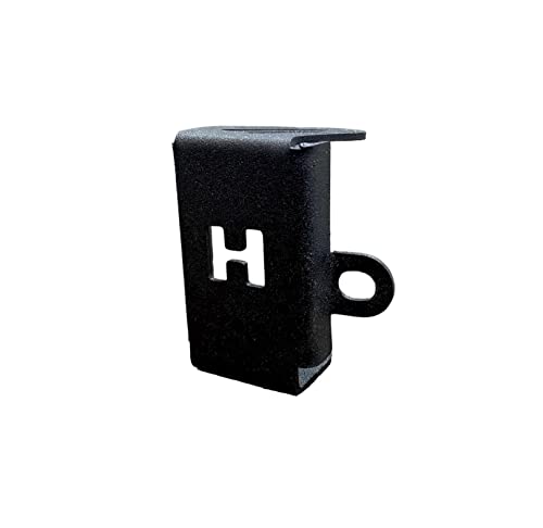 Image of SGTB Heavy Rear Brake Oil Container Guard for Hunter 350 Rear Reservoir Cover