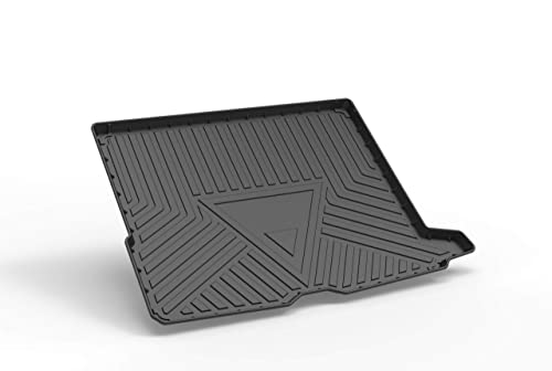 3W Cargo Liner Compatible For Benz Glc Trunk Mat 2016-2022 All Weather Custom Fit Trunk Liner For Benz Glc Heavy Duty Trunk Mat Behind 2Nd Row Black #TOP7