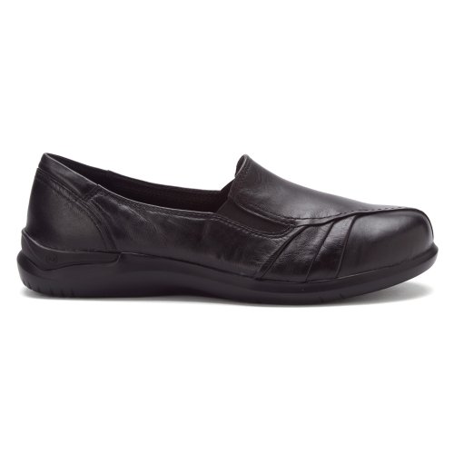 Aravon Women's Faith Flat,Black,6.5 M (B) Us #TOP1