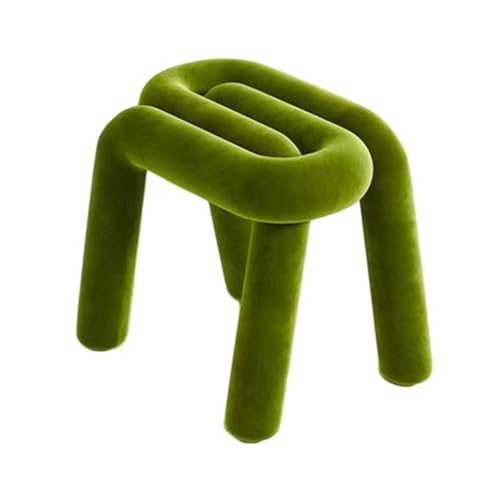 HeartTrendの寝室用装飾化粧台スツール、モダンな幾何学模様のダイニングチェア、背もたれ付きのモダンなベルベット生地のダイニングチェア、リビングルーム用装飾チェア (B)