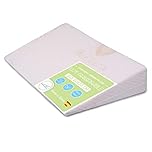 PEKITAS Coussin cale incliné anti-reflux Housse lavable AloeVera fabriquée en Espagne pour adultes (60 cm de large - 15° d'inclinaison)