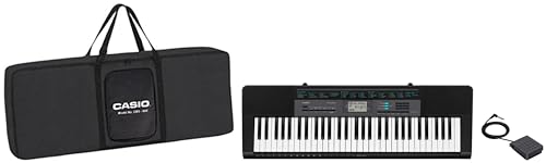 Image of Casio Ctk-2550 61-Key Portable Keyboard, Black With Carry Case And Pedal