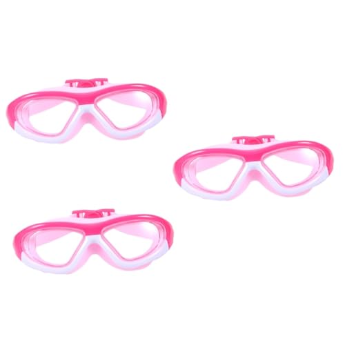 Lunettes de natation pour piscine et jeux aquatiques - Pack 3 pièces enfant