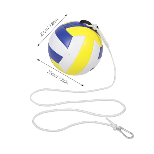 Matériel d'entraînement volleyball Healeved avec filet et cordelette - 7