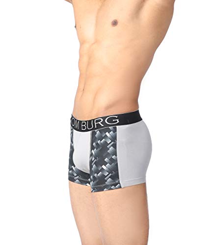 Image of TOM BURG Regular Cotton Designer Casual Smooth & Comfortable Trunks for Men (Pack of 2)