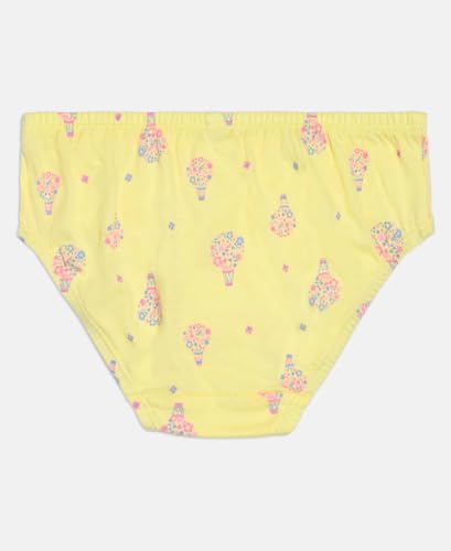 Image of Jockey SG01 Girls Super Combed Cotton Printed Panty with Ultrasoft Waistband (Pack of 3)