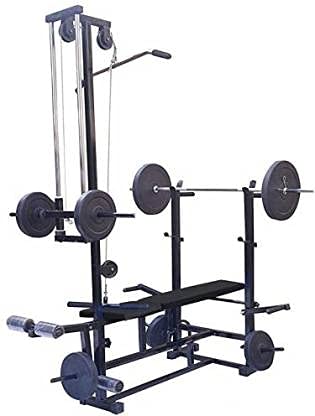 You Don't Need Too Many Gym Equipment To Work With. One Good One Is Enough And It's Called... 3 HASHTAG FITNESS 20 in 1 Bench only with LAT Pull...