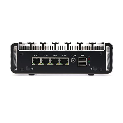Micro Firewall Appliance, Mini PC, VPN, Router PC, Intel N5105, HUNSN RS39, AES-NI, 4 x 2.5GbE I226, Console, 4 x USB, Mini DP, HDMI, SIM Slot, Barebone, NO RAM, NO Storage, NO System – Bild 6
