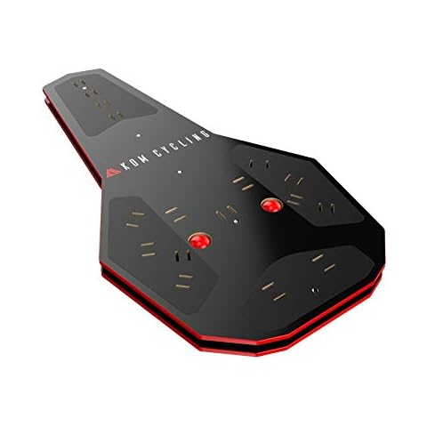 Rocker Plate by KOM Cycling for Indoor Training - Decrease Discomfort, Engage Core, Ride Longer on Zwift. Rocker Plate is Works with Wahoo Kickr Core Trainers, TacX Neo 2T, Saris, and Other Trainers! Cover