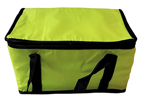 Provance Cool Bag, Shopping Bag, Insulated Bag, Cool Box, 9.5 L, Picnic Bag, Insulated Box, Foldable Picnic Bag, Beach Bag (Yellow) - Image 2