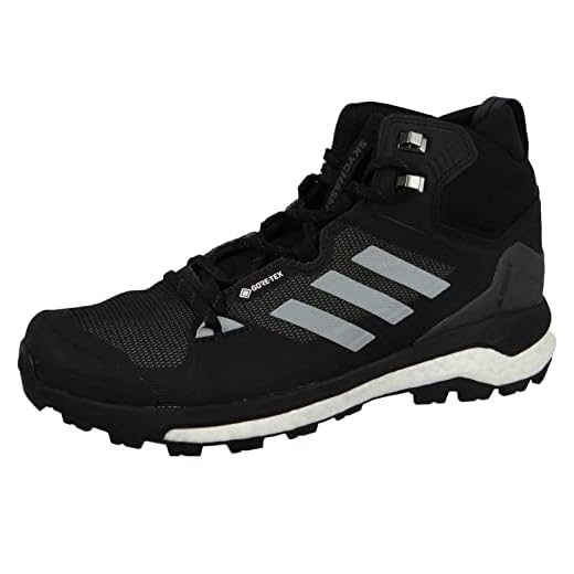 adidas Performance Herren Trekking Shoes, Core Black Halo Silver DGH Solid Grey, 44 EU