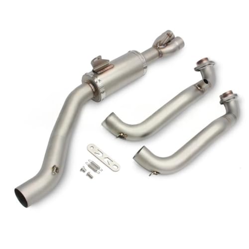 Tuyau d'échappement RS457 2024 2025 tube de connexion avant inox