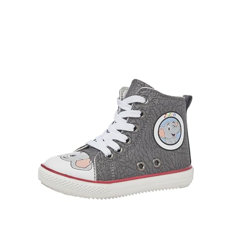 ZuZoo Kids Shoes Animal-Themed, High-Top Canvas Shoe