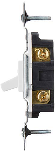 Leviton 1453-ICP 15 Amp, 120 Voltios, Interruptor Silencioso De 3 Ví