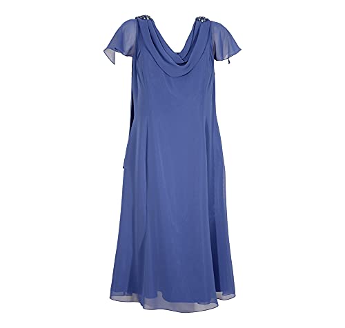 CABOTINE Robe Femme Modèle Robe Fourreau avec Hotte Ccl24692 Couleur Bleue - Voir les Photos, 48 Cover