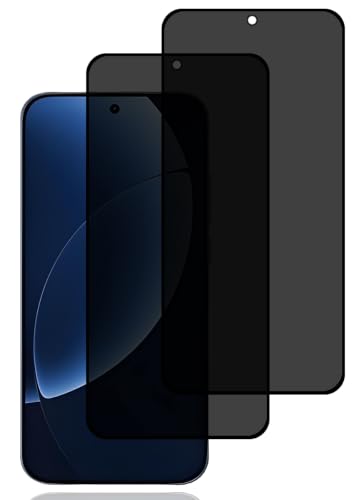 BCHKLAI Protector de pantalla de privacidad para Realme GT 8 Pro 5G/Realme GT 8 5G [2 unidades], protección de privacidad, dureza 9H, antiarañazos, antihuellas, sin burbujas, protector de pantalla