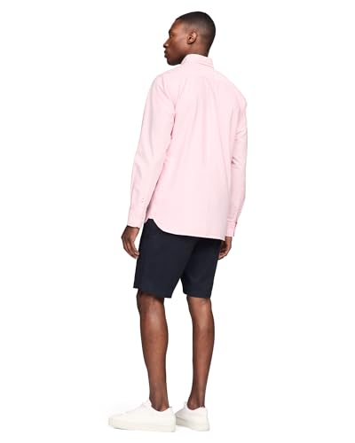 Image of Tommy Hilfiger Men's Long Sleeve Oxford Shirts in Regular Fit, Men's Button Down Shirts, Also Available in Big and Tall