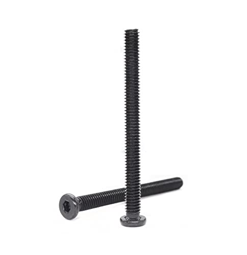 cSeao 12pcs Black 1/4-20 x 4 Socket Cap Screws Allen Head Bolts with One Hex Key by cSeao - Used condition - US$8.63