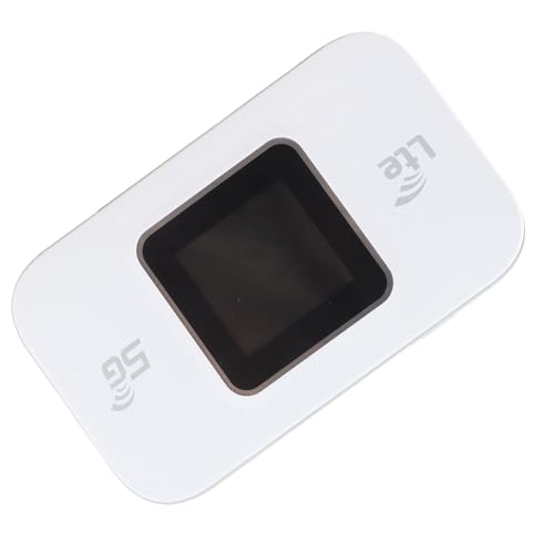 Hotspot WiFi Mobile 4G LTE, Routeur Internet sans Fil 300 Mbps avec Emplacement pour Carte SIM, Prise en B1 B3 B5 B8, B38 39 40 41, Modem Routeur LTE 10 Utilisateurs pour