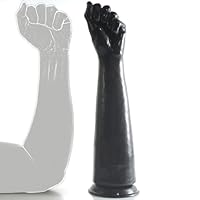 Echtes Handdildo Perfekt für Tiefentraining - Dieser G-Spot Dildo ist ein langer, großer realistischer Handdildo, perfekt für G-Spot-, Anal- oder Prostatamassage. Die Form des Kopfes ist wie eine Faust, die Ihnen ein anderes Erlebnis gibt. Der mittle...
