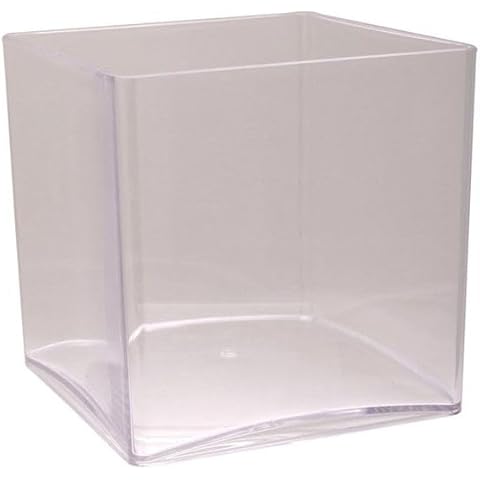 Acrylic Cube Vases for Flowers and Decor Cover