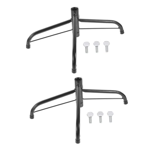 CIMAXIC Home Christmas Tree Stand 2pcs Bracket Set Fixing Stands for Faux Trees Simple Installation