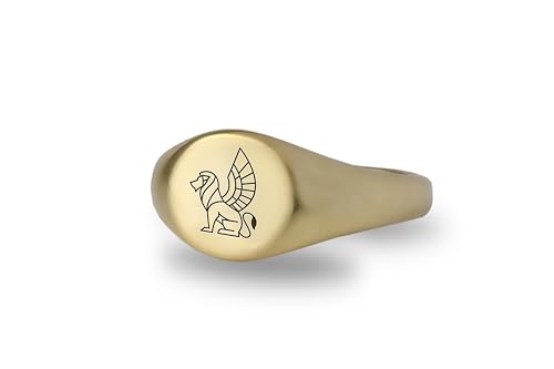 Bague Lion Ailé en Or 14k : le choix d'un bijou durable et unique