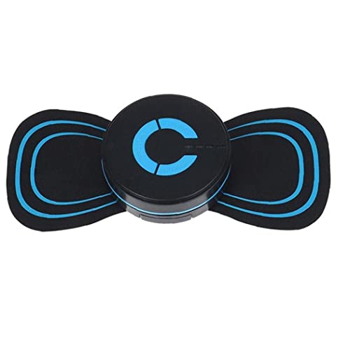 Uiehbcv Electric Massagers 2Pcs Pain Relief Shoulder And Neck Foot Body Massager Multi-Functional Cervical Vertebrae Massagers Pad, Black, 15 Cm #TOP2