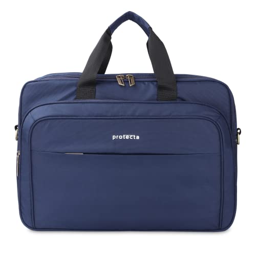 Protecta Staunch Ally Laptop Office Bag Briefcase for Laptops with Screen Size Up to 15.6 Inch - Navy Blue (B09T6XDYWQ) Amazon Price History, Amazon Price Tracker