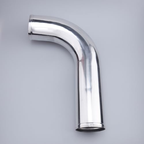 AC PERFORMANCE 3" 90° Aluminum Intercooler Air Intake Tube L-Bend Elbow