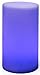 Produktbild LED-Highlights Tischlampe Zylinder 20 x 10 cm Aufladbar mit Akku Farbwechsel Fernbedienung Led Stimmungslicht Nachtlicht Nachttischlampe Dimmbar