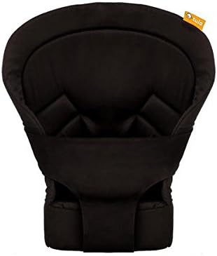 Tula (Black) - Ba Black Infant Insert for Standard Baby Carrier, Newborn Carry from 3.2-6.8kg