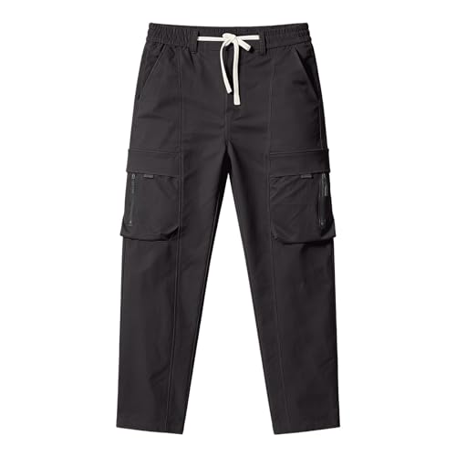 Pantalon cargo d'été respirant et fluide grâce à sa coupe ample - 4