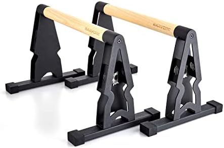 Paraletes de madera, barras de gimnasia bajas o medianas, barras ...