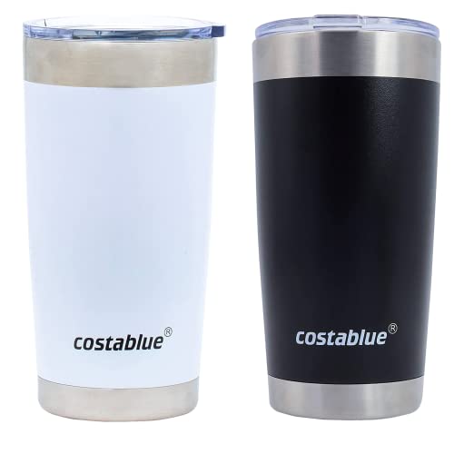Costablue Fresno Stainless Steel Vacuum Insulated Tumbler With Lid cover