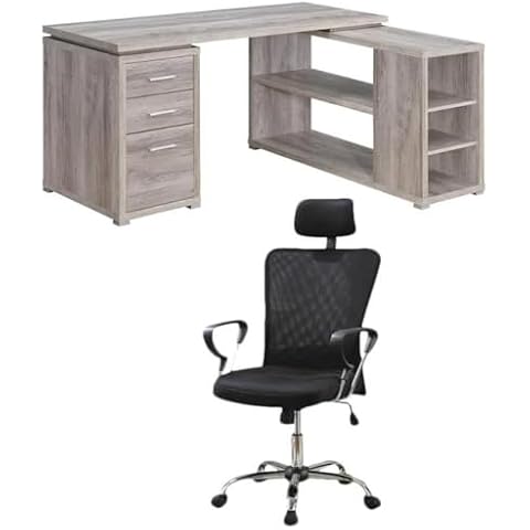 Home Square L-Shaped Desk Set Cover